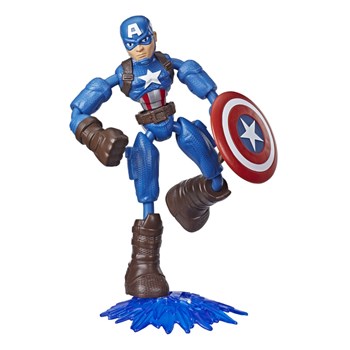 Boneco Marvel - Capitão América Bend And Flex - Hasbro E7377