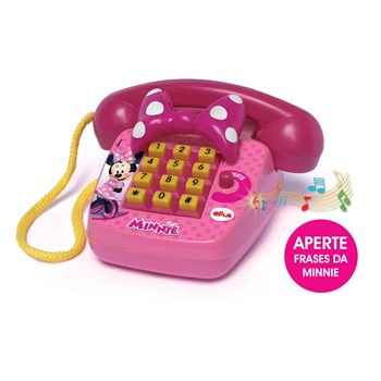 Brinquedo telefone Sonoro - Minnie - Elka