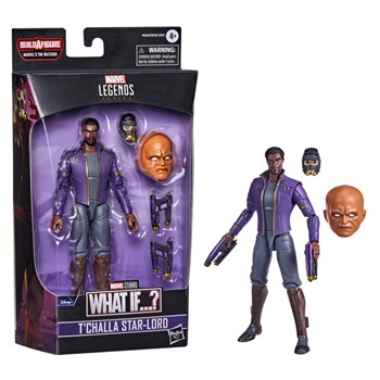 MARVEL LEGENDS WHAT IF...? T'CHALLA STAR LORD - HASBRO F0329
