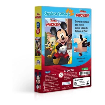 Quebra-cabeça Disney 60 Pçs Mickey - Toyster 8000