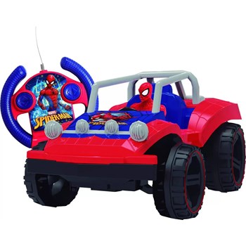 VEICULO BUGGY HERO - SPIDERMAN PILHAS - RC7FUNC - CANDIDE 5847